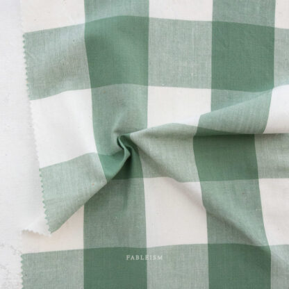 Fableism - Camp Gingham - Large Gingham - EUCALYPTUS